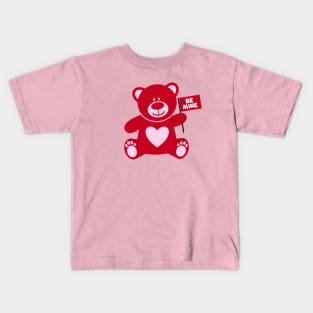 VALENTINE'S DAY TEDDY BEAR Kids T-Shirt